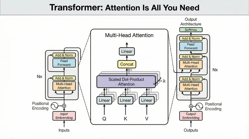 计算机·Transformer架构 - AI PPT 背景图
