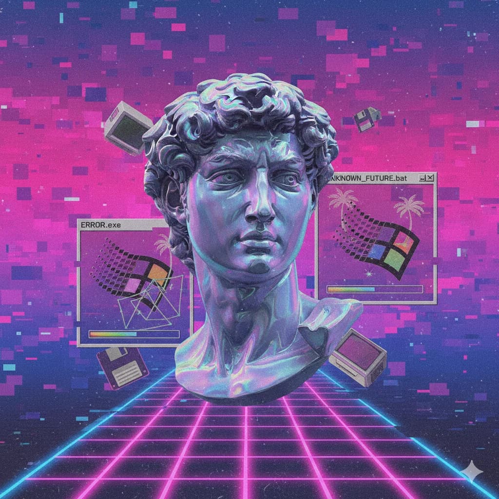 蒸汽波·大卫 - Artistic 风格 AI 绘画作品